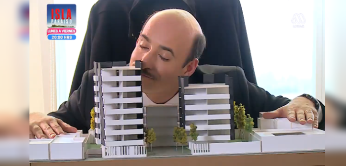 Maqueta de proyecto inmobiliario en pasaje sacó risas entre seguidores de Verdades Ocultas