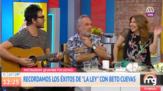 Beto Cuevas reveló en Mucho Gusto el error que nadie notó en video de su tema 