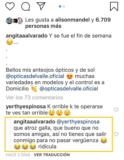 Angie Alvarado | Instagram