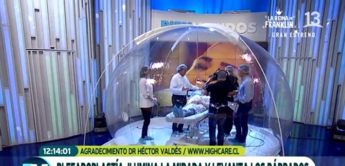 Críticas a 'Bienvenidos' por realizar procedimiento quirúrgico del Dr. Valdés en el set