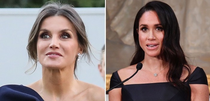 El look de la reina Letizia por el que le llovieron las comparaciones con Meghan Markle
