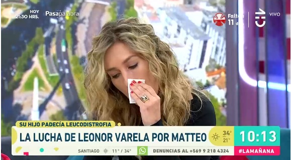 Paulina Rojas se emocionó en La Mañana tras recordar dura experiencia con su hijo