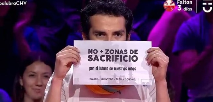 Participante de 'Pasapalabra' arremete contra termoeléctricas con potente mensaje