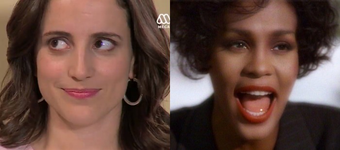 ¿Por qué algunos televidentes recordaron a Whitney Houston en escena de Rocío en 