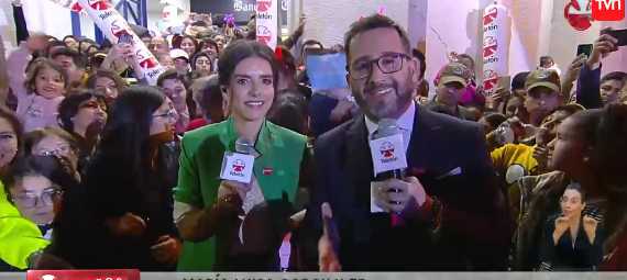 El fail de María Luisa Godoy durante despacho desde Concepción: se confundió de ciudad