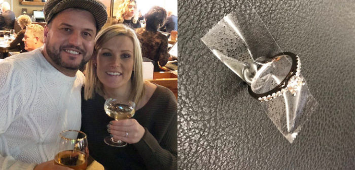 Novia recuperó anillo de compromiso que perdió en alcantarilla en EEUU tras campaña viral
