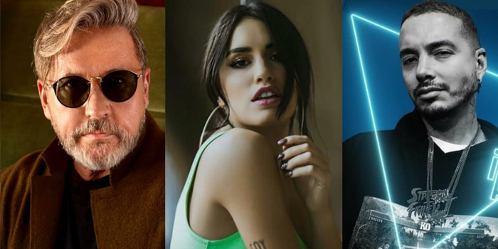 Apasionado beso de Lali y J Balvin destacó en nuevo videoclip de Ricardo Montaner