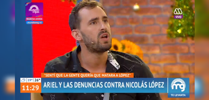 Ariel Levy reveló las conversaciones que tuvo con Nicolás López tras denuncias de abuso