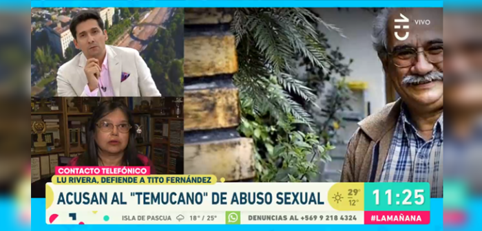 Esposa de Tito Fernández y denuncias de violación: 
