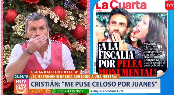 La echó al agua: Cristián Sánchez reveló en Muy Buenos Días que Diana Bolocco se va a Mega
