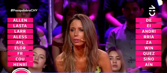 ¿Allende un sacerdote? Irrisoria respuesta de Carla Pinto sorprendió a seguidores de 'Pasapalabra'