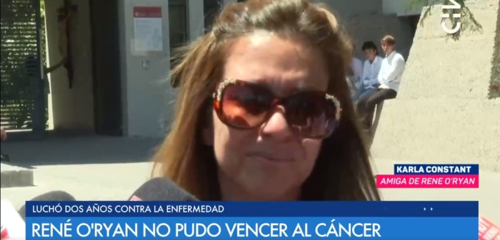 Karla Constant aseguró estar destrozada tras muerte de René O'Ryan: 