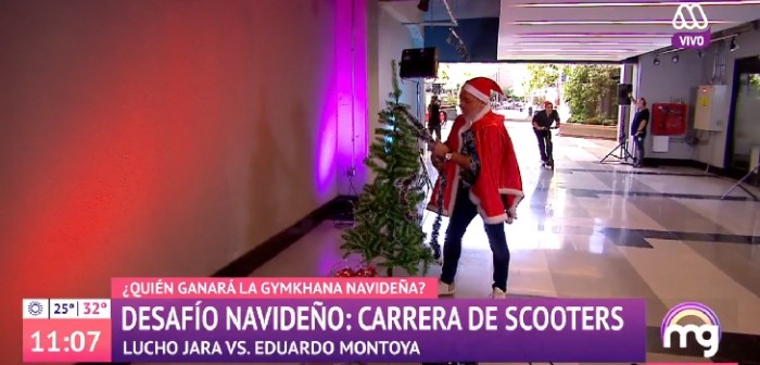 Luis Jara 'compró terreno' en Mega con fuerte caída en concurso navideño de 'Mucho Gusto'