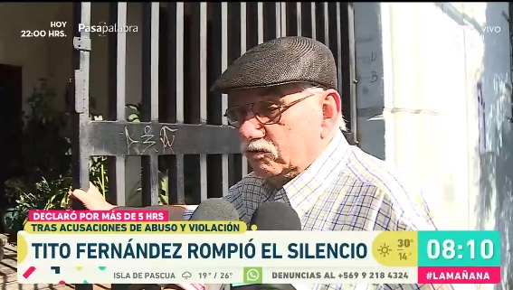 Tito Fernández rompió el silencio tras denuncias de violación: 