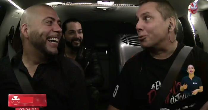 El 'palo' de Viñuela a Rosemarie en medio de la Teletón por polémica en la Gira Mekano