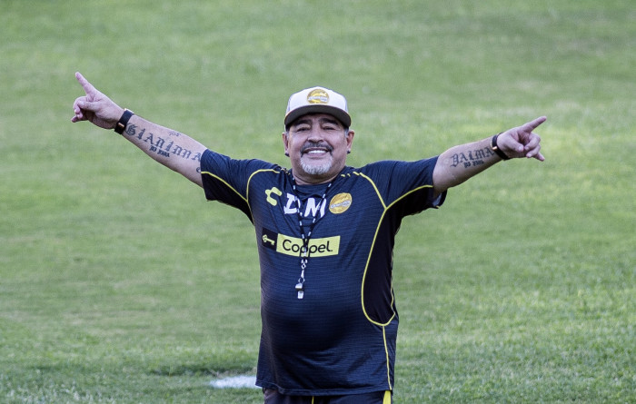 Maradona envió mensaje de apoyo a italianos por coronavirus: 