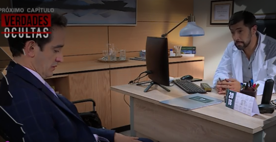 Recordado actor Romeo Singer reapareció en el avance de 'Verdades Ocultas' con dramática escena