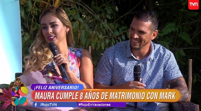 Mark González reveló cómo se tomó el nuevo desafío de Maura en 'Rojo' durante romántica sorpresa