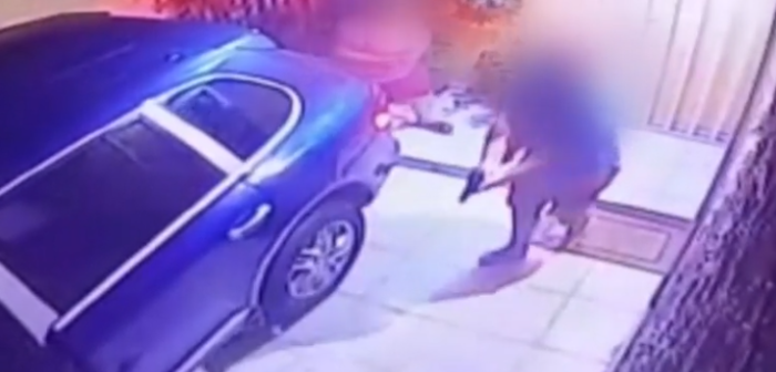 Portonazo frustrado en Quilicura: video reveló que dueño de casa disparó en legítima defensa