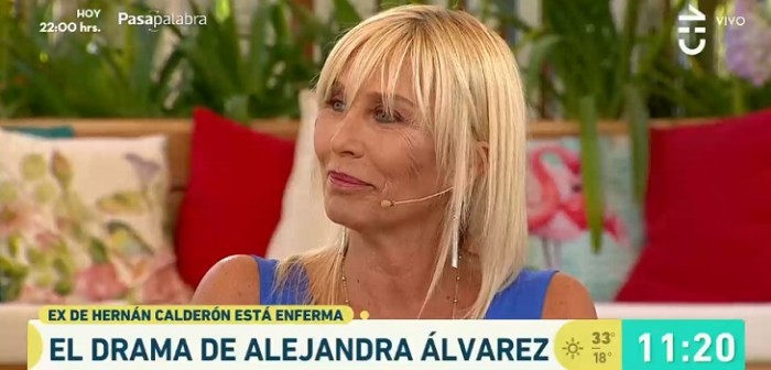 Difícil momento: estafa y costoso tratamiento médico tienen a Alejandra Álvarez trabajando como Uber