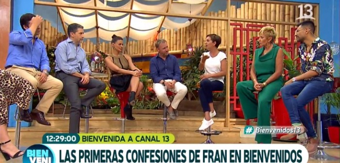 El tenso momento que se dio en 'Bienvenidos' entre Tonka Tomicic y Fran García-Huidobro