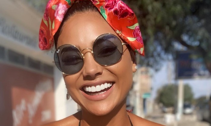 Camila Recabarren imitó video del Chimuelo haciendo su propia versión... con un pokémon