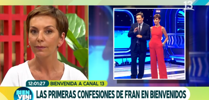 Fran García-Huidobro reveló detalles de sus proyectos en Canal 13 y con quiénes compartirá pantalla
