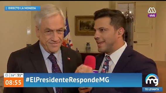 Piñera respondió a Marisela Santibáñez en Mucho Gusto por dichos contra Guzmán: 