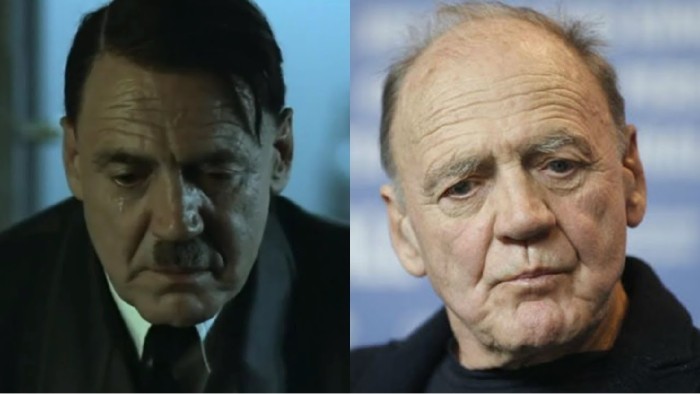 A los 77 años muere el actor Bruno Ganz, quien encarnó a Hitler en 