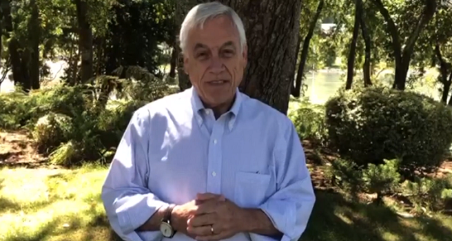 Presidente Piñera anuncia histórica reducción de un 80% en tarifas de cargo de acceso móvil