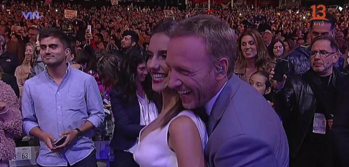 Se lucieron: animadores de Viña 2019 bailaron entre el público los éxitos de Marc Anthony