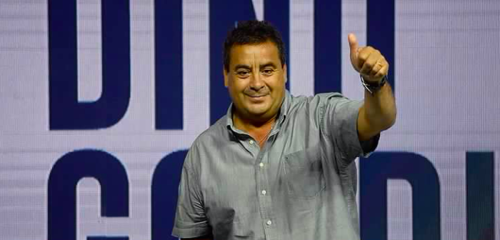 Dino Gordillo se molestó con periodista de CHV que le preguntó sobre las críticas a su humor