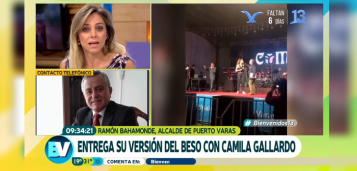 Mariana Derderian encaró en vivo a alcalde de Puerto Varas por polémica con Camila Gallardo