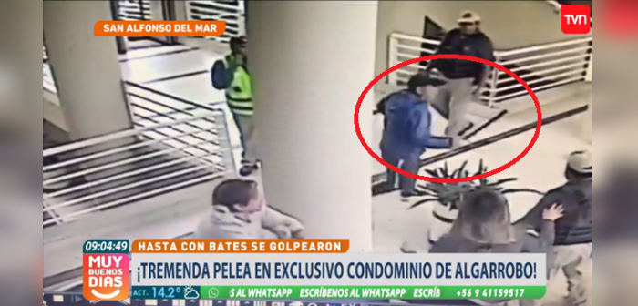 Puños y lumazos: graban brutal pelea en resort San Alfonso del Mar que terminó con menor fracturada