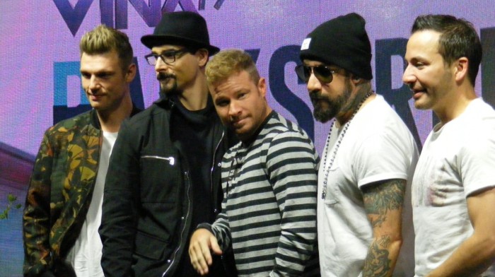 Gracioso y cercano: Brian Littrell se robó la película en conferencia de prensa de Backstreet Boys