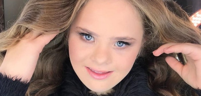 Georgia Traebert, la modelo adolescente con síndrome de Down que es furor en redes sociales