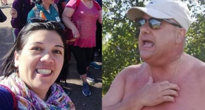 Monja expulsada de lago por presidente de Gasco revela lo que ocurrió cuando terminó de grabar video