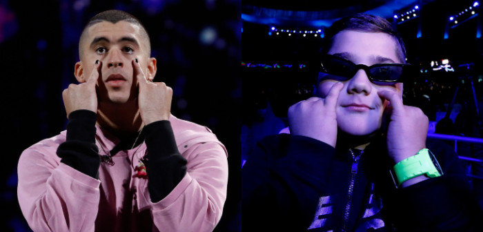 Niño recibió inesperado obsequio de Bad Bunny durante show en Viña: artista le dio sus lentes