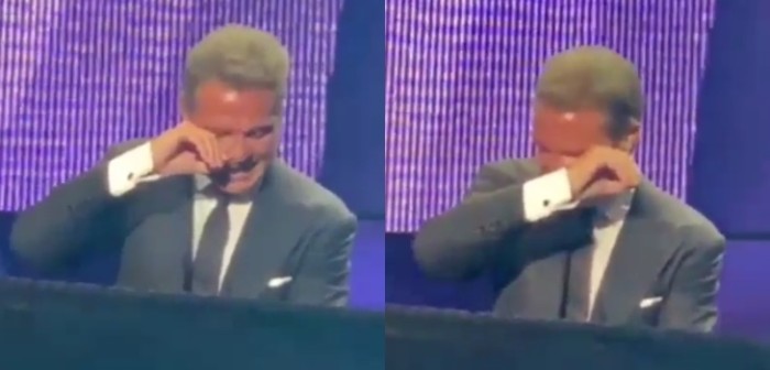 Registran inesperado llanto de Luis Miguel durante concierto en Perú: momento se viralizó