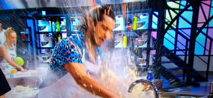 Accidente de José Miguel con una olla a presión en 'MasterChef' asustó a seguidores del programa