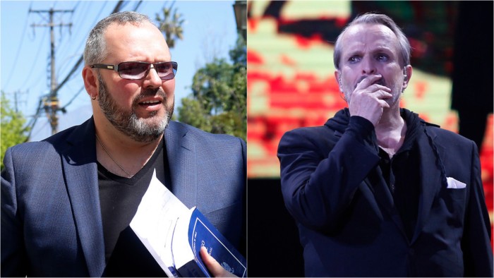 Sebastián Dávalos contra Miguel Bosé por dichos sobre Michelle Bachelet: 