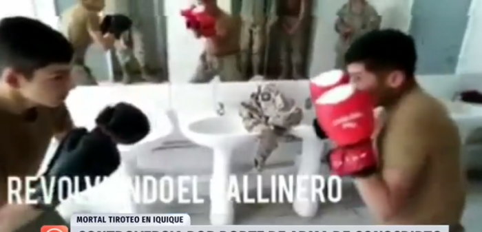Difunden pelea de boxeo en la que participó soldado muerto en Iquique: se grabó en recinto militar