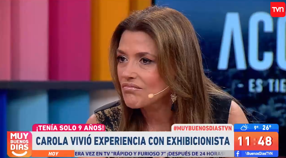 Carolina Arregui reconoció que fue acosada por exhibicionistas siendo menor de edad: "Es traumático"