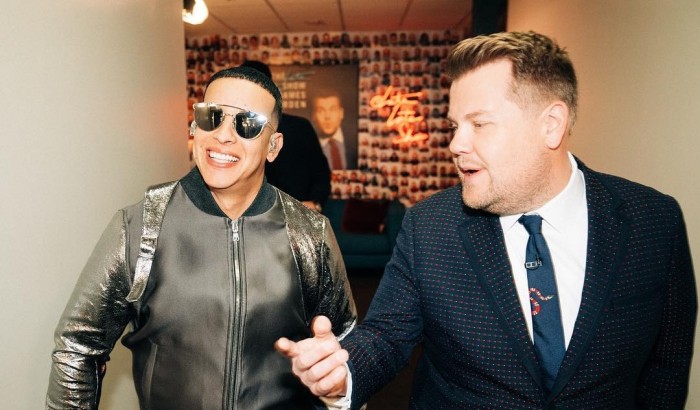 Daddy Yankee marcó un hito en EEUU: fue el primero en cantar en español en el late de James Corden