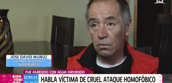 Víctima de ataque homofóbico con agua hirviendo en Porvenir habló en Bienvenidos: 