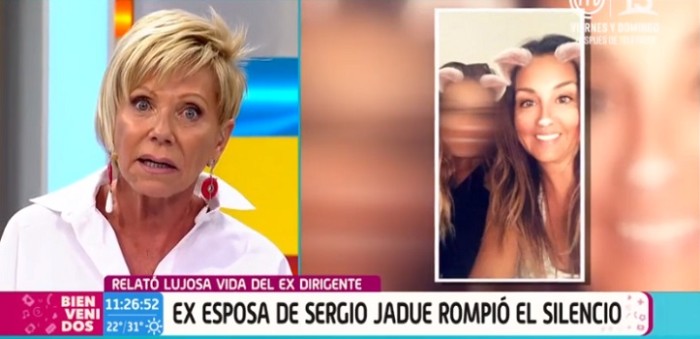Raquel Argandoña tildó de 'cara de palo' a exmujer de Sergio Jadue tras sufrido relato en CHV