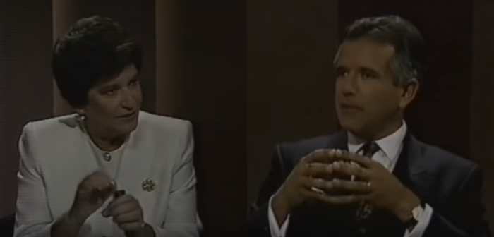 Viralizan antigua entrevisa de Raquel Correa a Carlos Cardoen en medio de solicitud de extradición