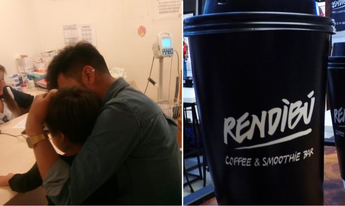 Niño de 3 años resulta afectado tras beber cloro desde vaso de cafetería Rendibú en Concepción