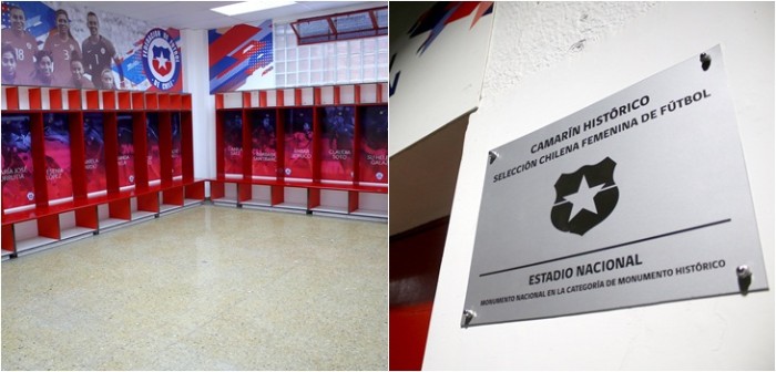 Digno de un equipo que va al Mundial: Roja Femenina estrenó su propio camarín en el Estadio Nacional