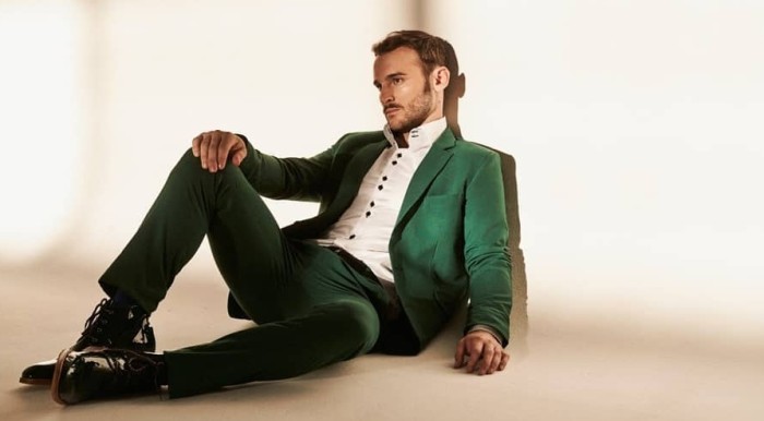 No todo es gimnasia: Tomás González debutó como modelo y simplemente se lució